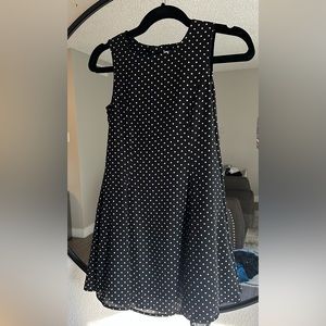 Polka dot mini dress